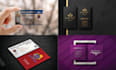 create square, transparent plastic frosted clear translucent business cards