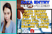 do typing jobs, data entry, copy paste, file conversion