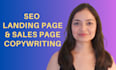 copywrite, with ai, your high converting landing page or sales page
