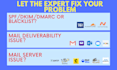 fix email delivery and dns issue