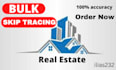 do real estate bulk skip tracing