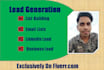 do b2b lead generation, business leads, list building
