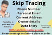 do real estate skip tracing