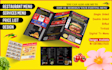 make restaurant menu and price list design