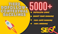 provide tier2 5000 contextual SEO backlinks for higher ranking