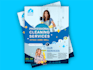 do cleaning service flyer in luxury style