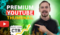design modern youtube podcast thumbnail