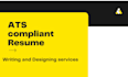 design ats compliant resume on canva