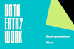 do all data entry work with in 2 days