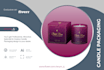 do candle box packaging design and candle label design