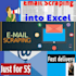 do email scraping at reasonable prices