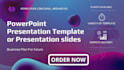 design a unique powerpoint presentation template or expert presentation slides