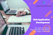 do full stack web development in any technology