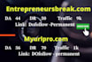 do guest post on entrepreneurs break and myurlpro