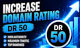 increase domain rating dr50