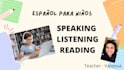 teach spanish to children with interactive classes