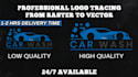 vector tracing raster logo to vector
