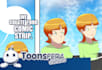 draw a comic strip in many styles