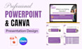 design professional powerpoint and canva presentation
