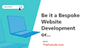develop a bespoke website with an admin panel