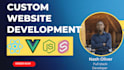build your custom website using react vue node or fix bugs