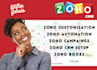 do zoho crm, zoho book customization, zoho automation,