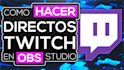 set your obs for your streams