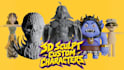 3d sculpt custom characters, toys, figurines and collectibles
