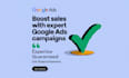 create and manage expert google ads campaigns to drive traffic and sales