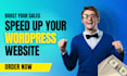 speed up wp website for google page speed insights, gtmetrix