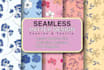 create vector seamless pattern design any type