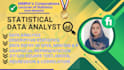 do all types of statistical data analysis using spss and r