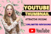 design aesthetic thumbnails,flyers and logo