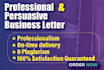 write a persuasive letter