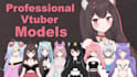 draw or design live2d vtuber model art