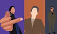 draw a minimalist portrait art for you