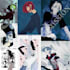 draw your character in various poses and emotions