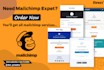do mailchimp template newsletter automation landing page