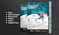 design business flyer, rack card and door hanger