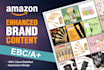 do amazon ebc, a plus, listing images