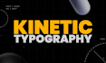 add animated text, titles over video or do kinetic typograhy