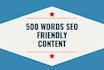 do SEO article writing, blog writing, web content writing