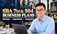 prepare a lender ready sba 7a or 504 business plan