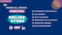 design and redesigned wordpress website with woocommerce and blog