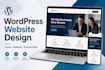 create redesign responsive wordpress website or a business website