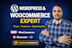 develop custom wordpress website and woocommerce store