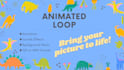 animate your picture in loop animation