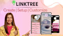 setup and customize linktree bio link landing page for business within 1 hour