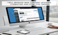 manage web content updates, formatting and HTML CSS tweaks