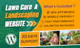 build landscaping, gardening, tree service, lawn care, tree removal website